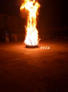 塞罕坝篝火晚会